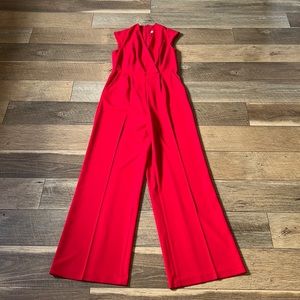 Calvin Klein Red Jumpsuit